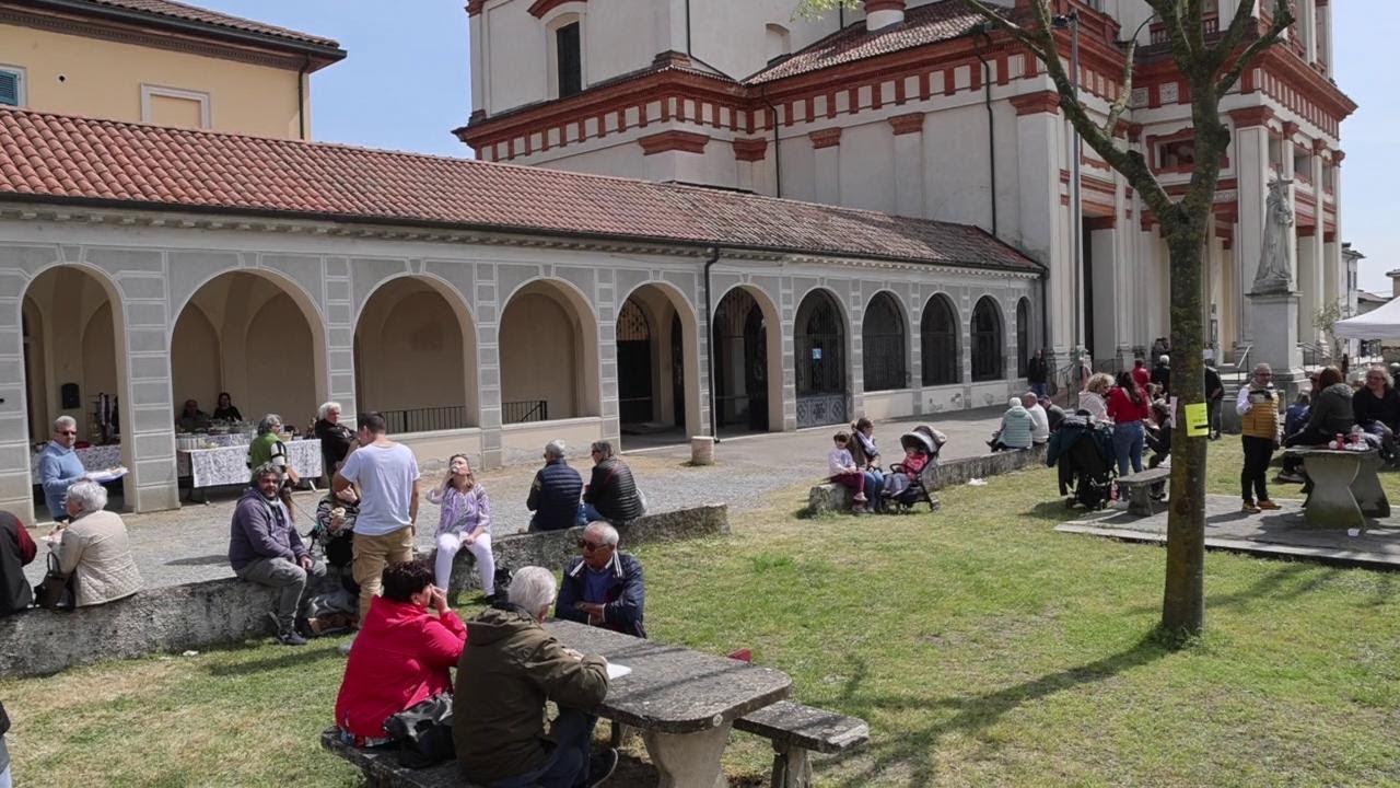 Pasquetta al santuario della Madonna della Bozzola a Garlasco - YouTube