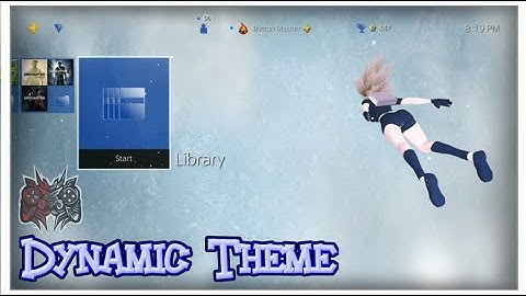 Free Fall Dynamic Theme - PS4 - By Truant Pixel