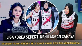 DEMI KEMBALINYA MEGAWATI KE LIGA VOLI KOREA😱SPONSOR RELA BAYAR MAHAL DEMI NAIKNYA PAMOR V-LEAGUE❓