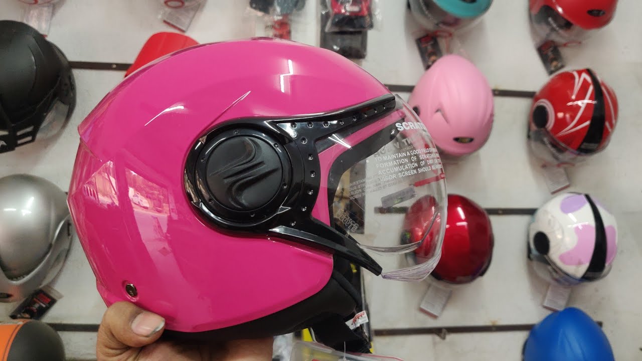 Studds Urban dame pink helmet| Ladies helmet| wholesale price