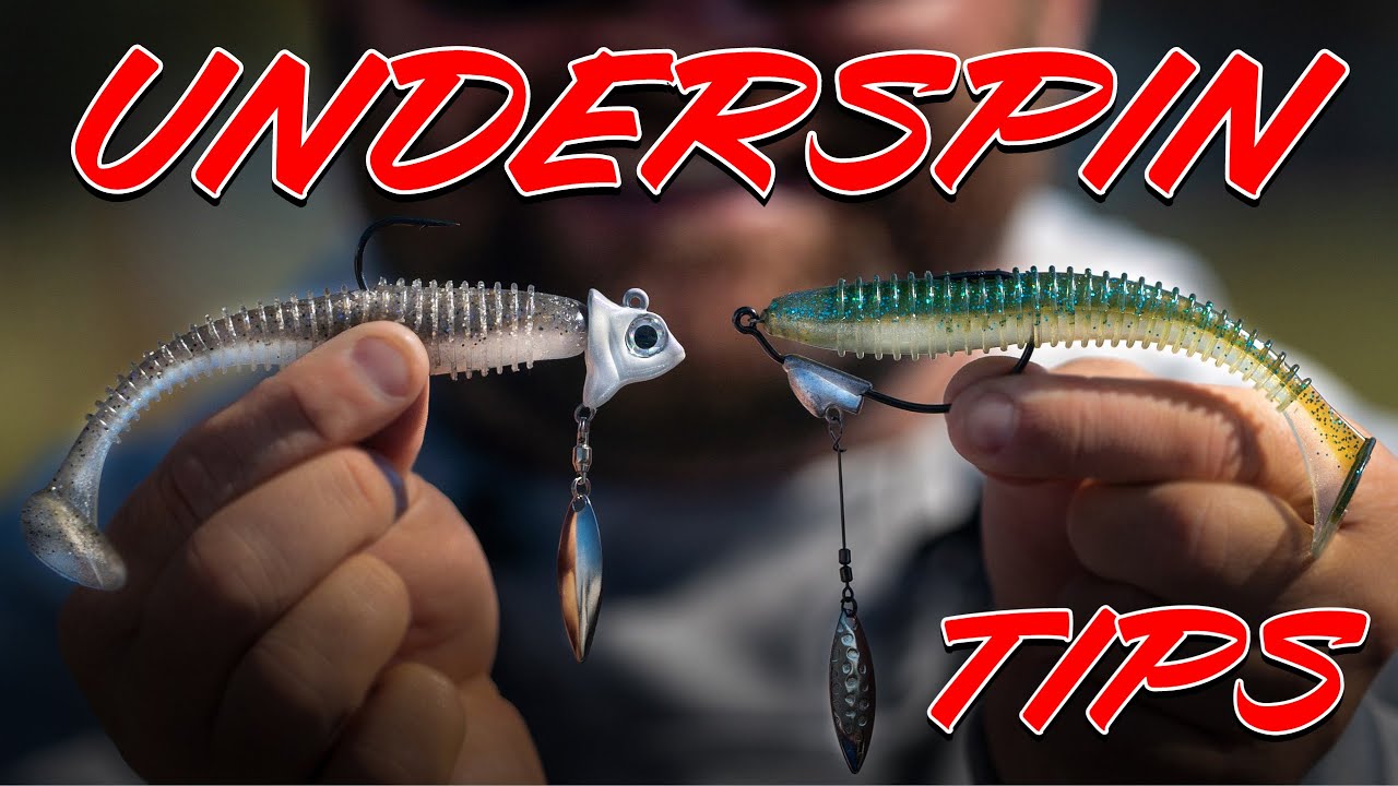 UnderSpin Swimbait Tricks You've Never Tried! (Underwater Swim