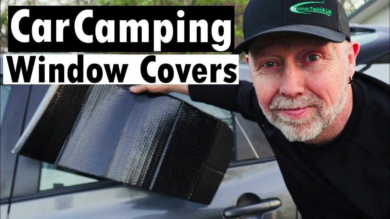These Car Camping Window Covers Are EASY To Make - YouTube