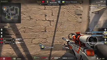 CS׃GO   GuardiaN Insane ACE vs Tyloo @ Dreamhack Masters Malmo