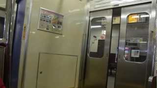 205系600番台日光線ドア開閉 半自動ドア(ドアチャイム有り)