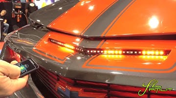 ORACLE Camaro SS 10-13 MailSlot LED Scanner Showcase by ShopPMLIT.com