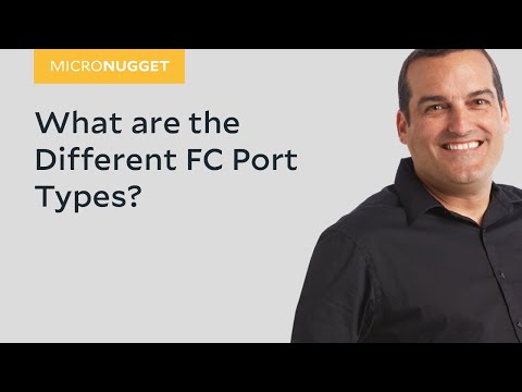 MicroNugget: What are the Different FC Port Types?