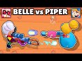 BELLE vs PIPER | 1vs1 | NUEVA BRAWLER | BRAWL STARS
