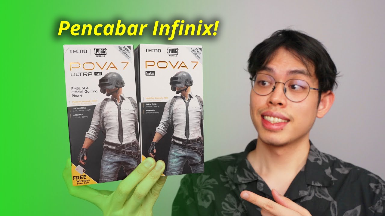 Fon gaming midrange terbaik di pasaran?!  - TECNO POVA 7 5G & POVA 7 Ultra 5G