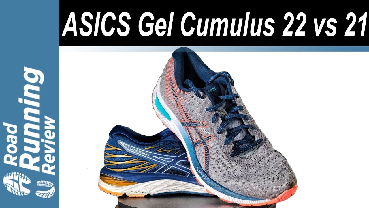 ASICS Gel Cumulus 22 VS Cumulus 21| Poco ver entre ambas - YouTube