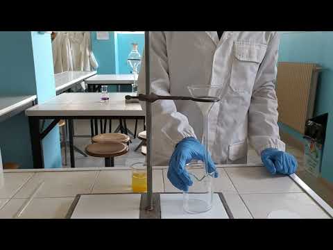FILTRAZIONE metodi separazione laboratorio chimica