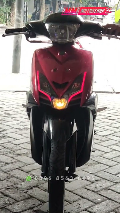 Lampu Alis Running Merah : MIO GT
