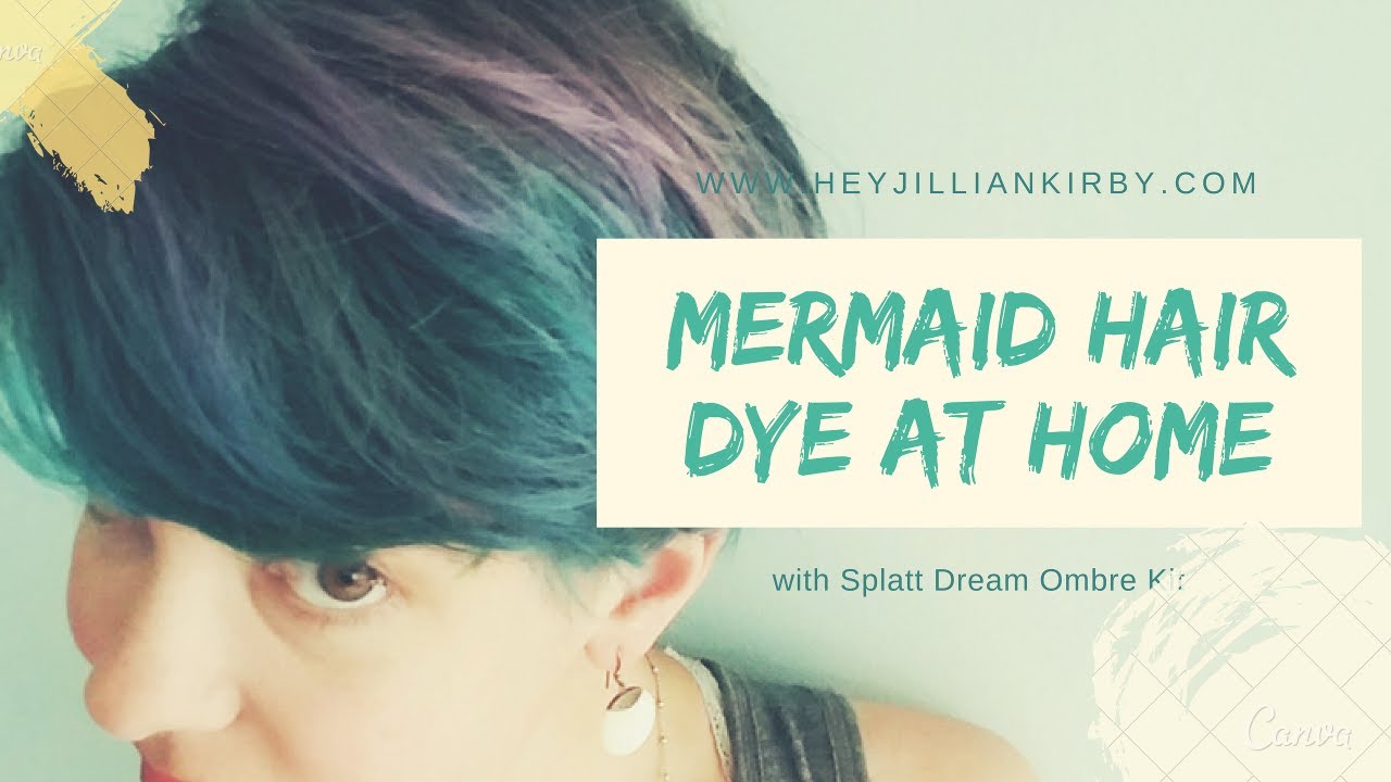Blue and Purple Mermaid Hair Dye - wide 4