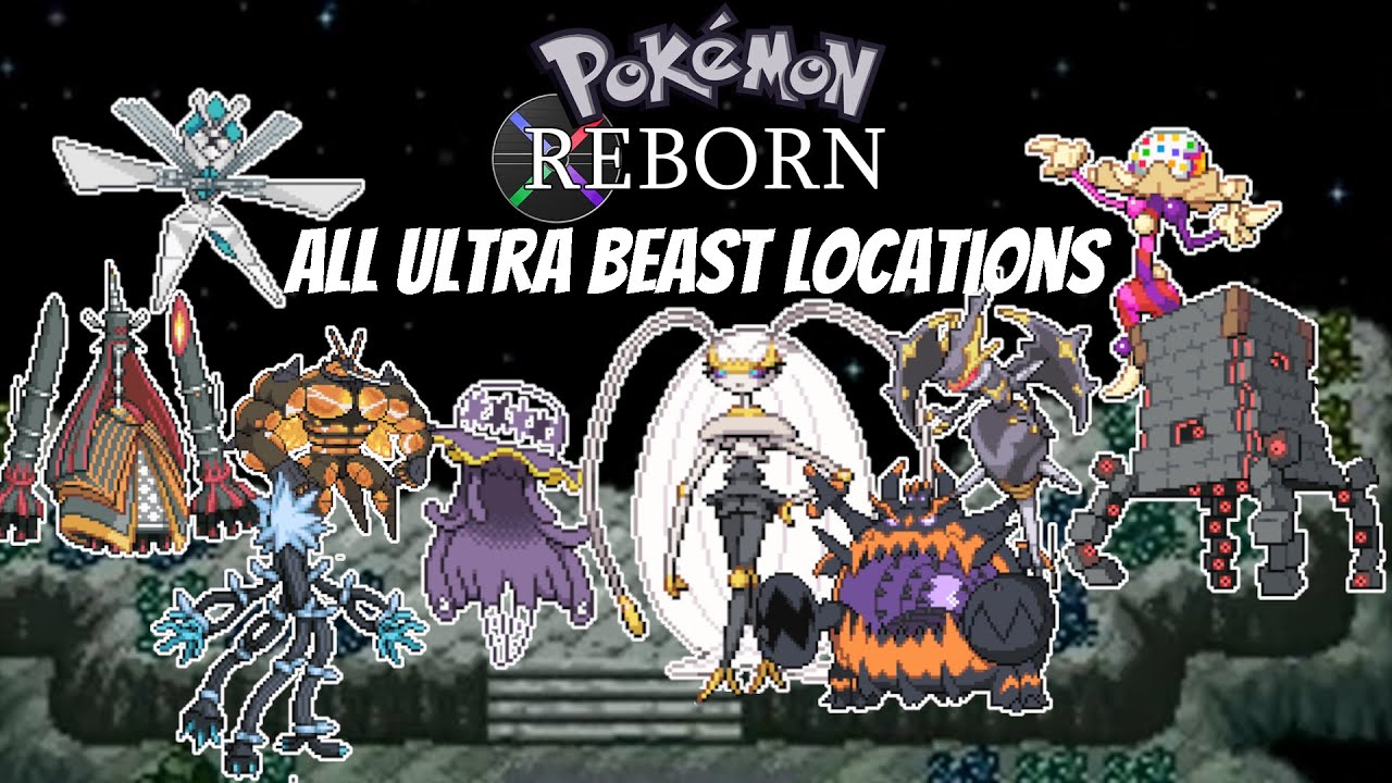 All Ultra Beast Locations in Pokemon Reborn 