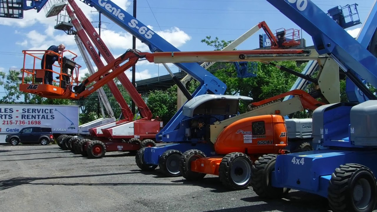 JLG 600AJ Operating YouTube