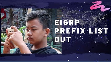 EIGRP Filtering using Prefix list OUT in GNS3 ( Indonesia)