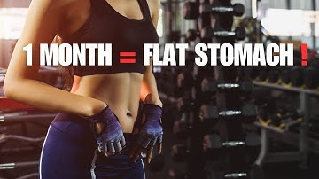 One Month to a Flat Stomach: The Ultimate Beginner