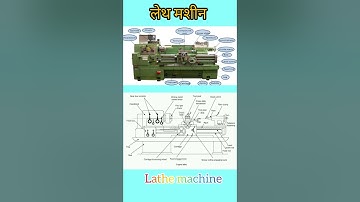 लेथ मशीन || lathe machine || lathe Machine ke parts ke naam || lathe Machine in hindi || #lathe #iti