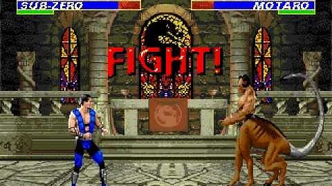 Ultimate Mortal Kombat 3 Walkthrough (Sub-Zero) Part 2.avi