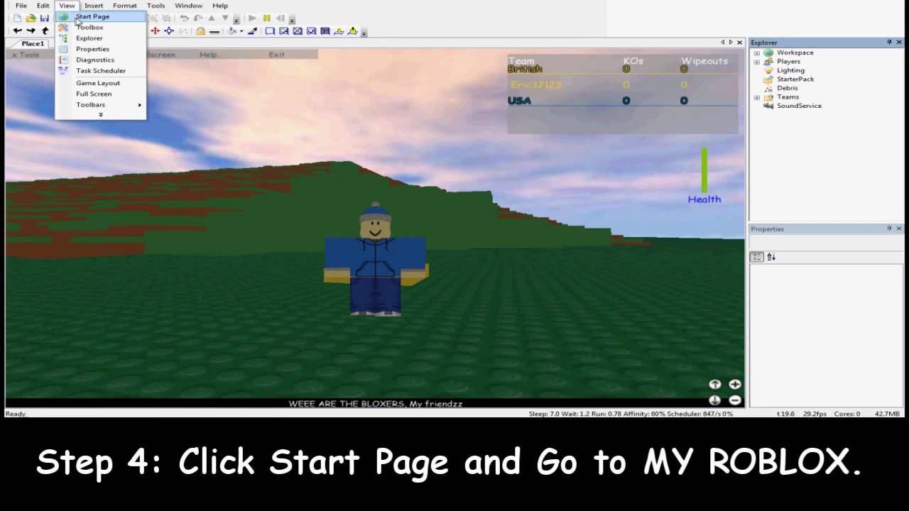 how to create your own game on roblox