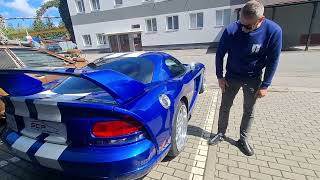 Hennessey Viper Venom z roku 2006 v Double Red Cars Museu v Brezne