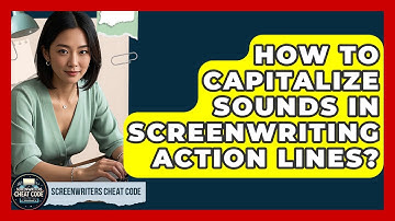 How To Capitalize Sounds In Screenwriting Action Lines? - Screenwriter