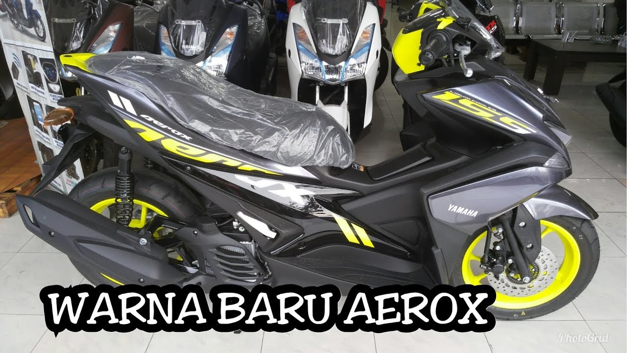 Yamaha Aerox 2019 Warna Baru Sudah Ready Youtube