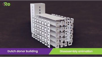 ReCreate | Disassembly animation of the Dutch donor building