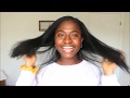 Straight Natural Hair! Salon One by Paris