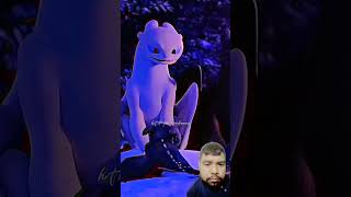 Toothless and lightfury#toothless#lightfury#httydedit#httyd#shorts