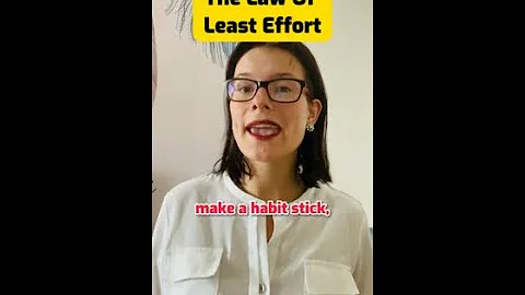 The law of least effort