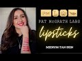 Pat McGrath Lipsticks for Medium/ Tan skins!!💄💋 Natural light swatches✨comparisons, and more!✨💛