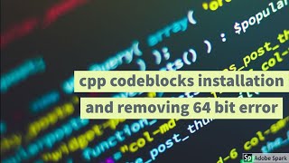 code block installation and removing error