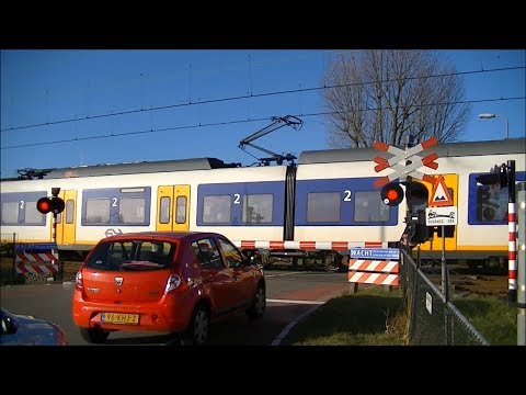 Spoorwegovergang Hillegom // Dutch railroad crossing