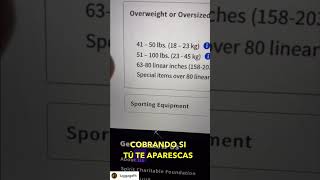 ✅NO SON 50 LIBRAS sino 40 para el equipaje de facturar si No eres Miembro Spirit Saver Club. #travel screenshot 4