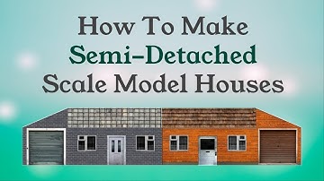 DIY House Models Made From Paper And Cardboard | Model Railroads & Train Layouts |🔥