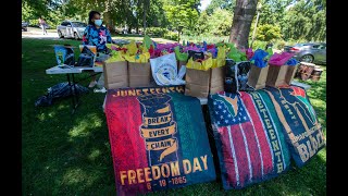 'What was your reaction to Juneteenth becoming a federal holiday?'