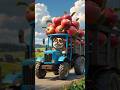 this dog driving tractor 🚜 #viral #mypug #facts #sillycartoon #comedy