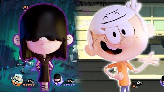 LINCOLN AND LUCY LOUD SHOWCASE REACTIONS | NICKELODEON ALL STAR BRAWL