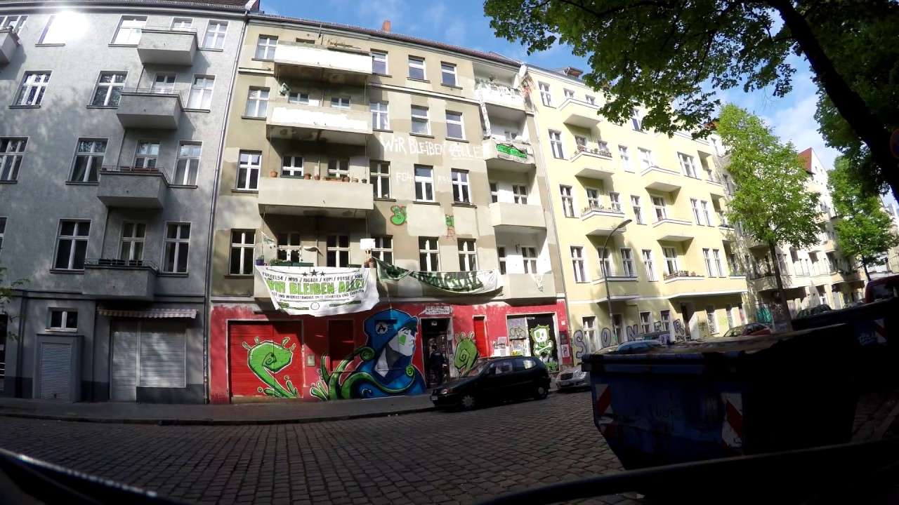 1. Mai 2017 Kreuzberg Neukölln Demo Route am Morgen vor der Maidemo - YouTube