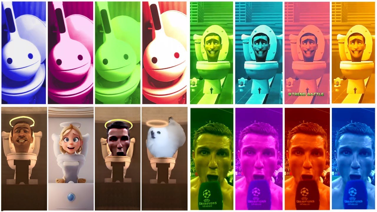 SKIBIDI TOILET MEGA BATTLE🎶SKIBIDI fan channel🥳