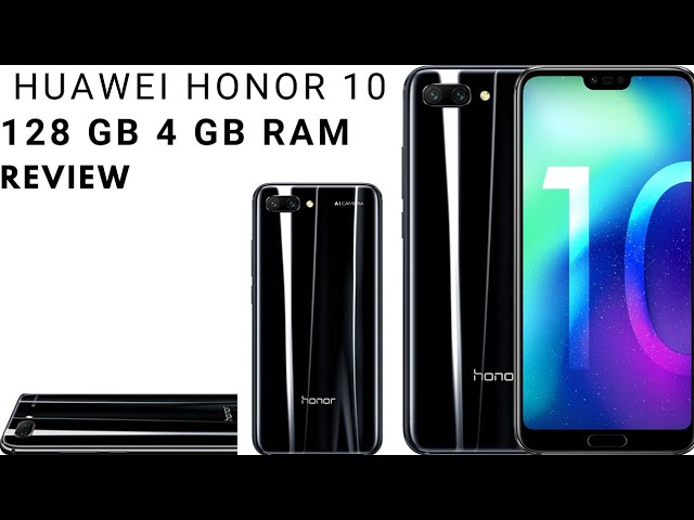 Huawei Honor 10 (COL-L29) 128GB Black, Dual Sim, Dual Camera 24MP+16MP, 4GB RAM, GSM Unlocked