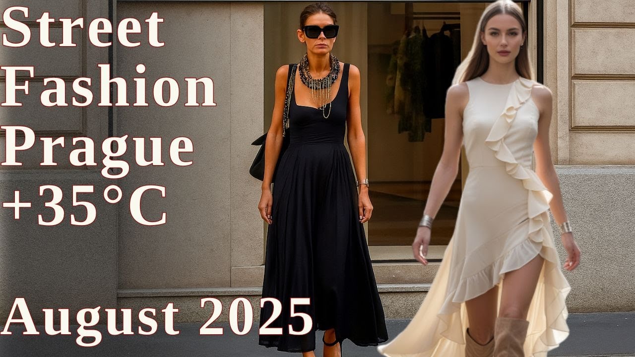 🌶️ 35°C/95°F Prague Summer Fashion 2025 ☀️ Chic Sundress Trends Dior, Chanel, Prada