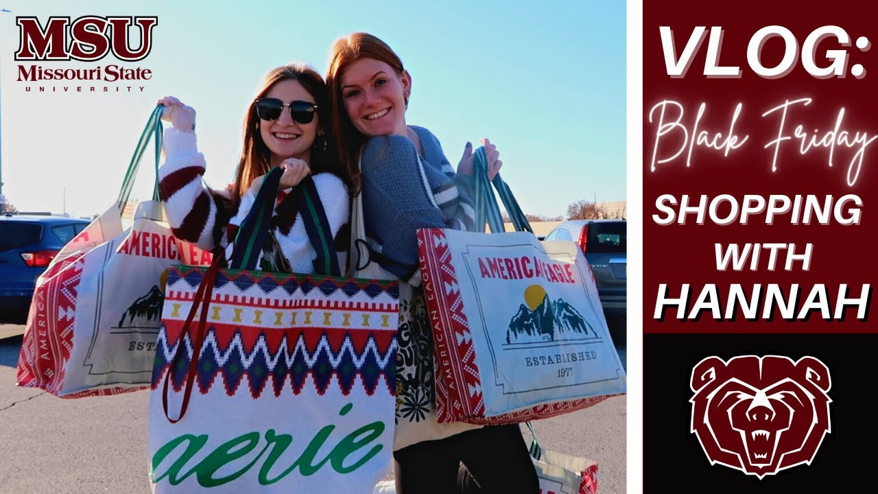 BLACK FRIDAY SHOPPING | vlog (Springfield, MO)