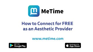 MeTime App Cosmetic Providers - Getting Started for Free screenshot 1