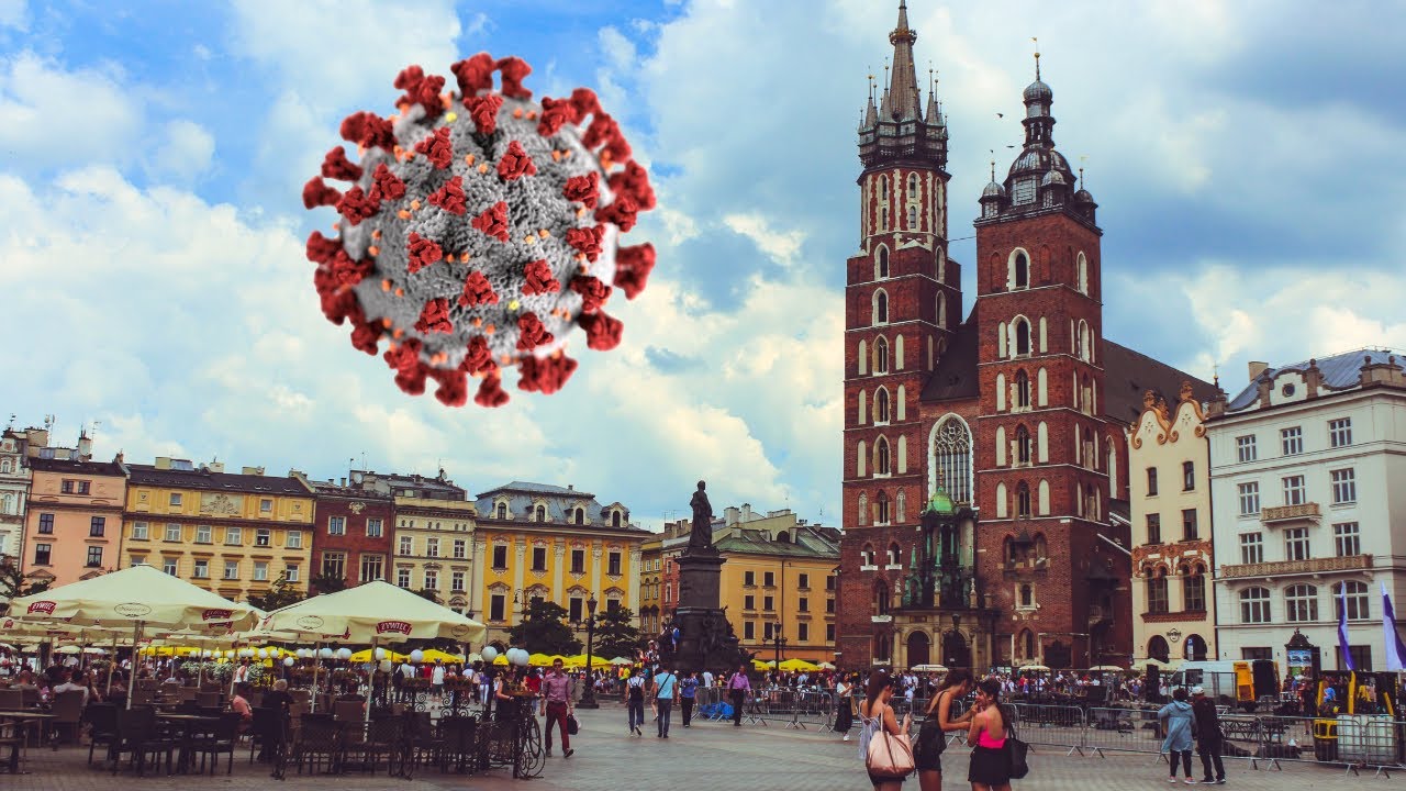 Kraków during lockdown looks pretty normal