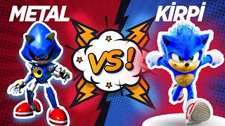 Ki̇rpi̇ Soni̇c Vs Metal Soni̇c Rap Savaşlari