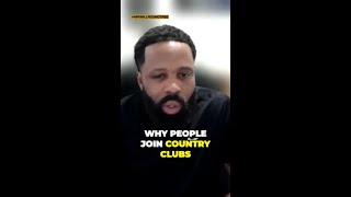 Why Rich People Join Country Clubs