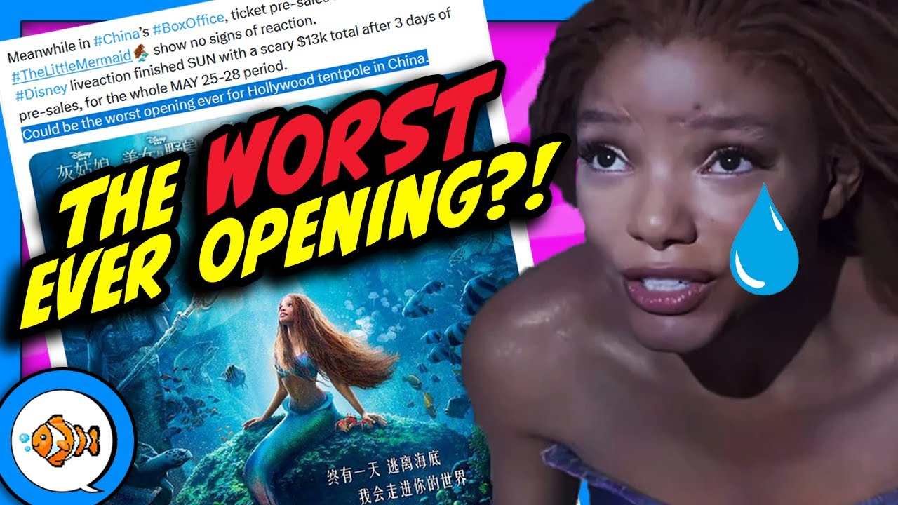 The Little Mermaid: WORST OPENING EVER in China for Disney Hollywood Release?!