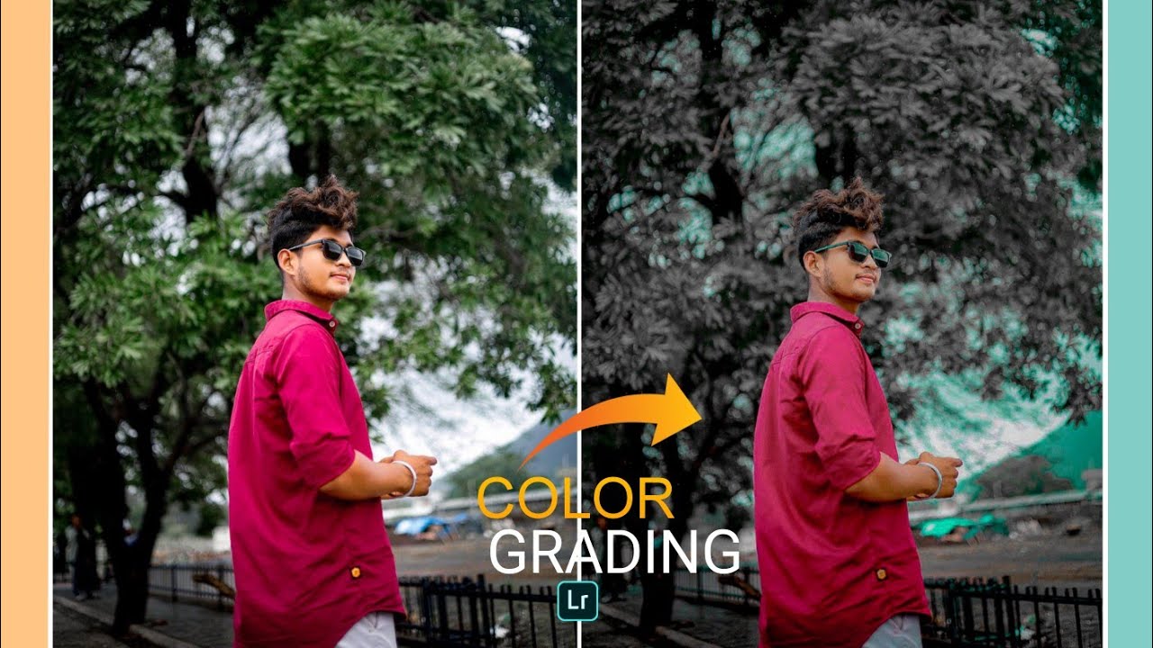 HAW TO CREATE / BLACK AND BLUE /CYAN COLOR GRADING/ LIGHT ROOM MOBILE/