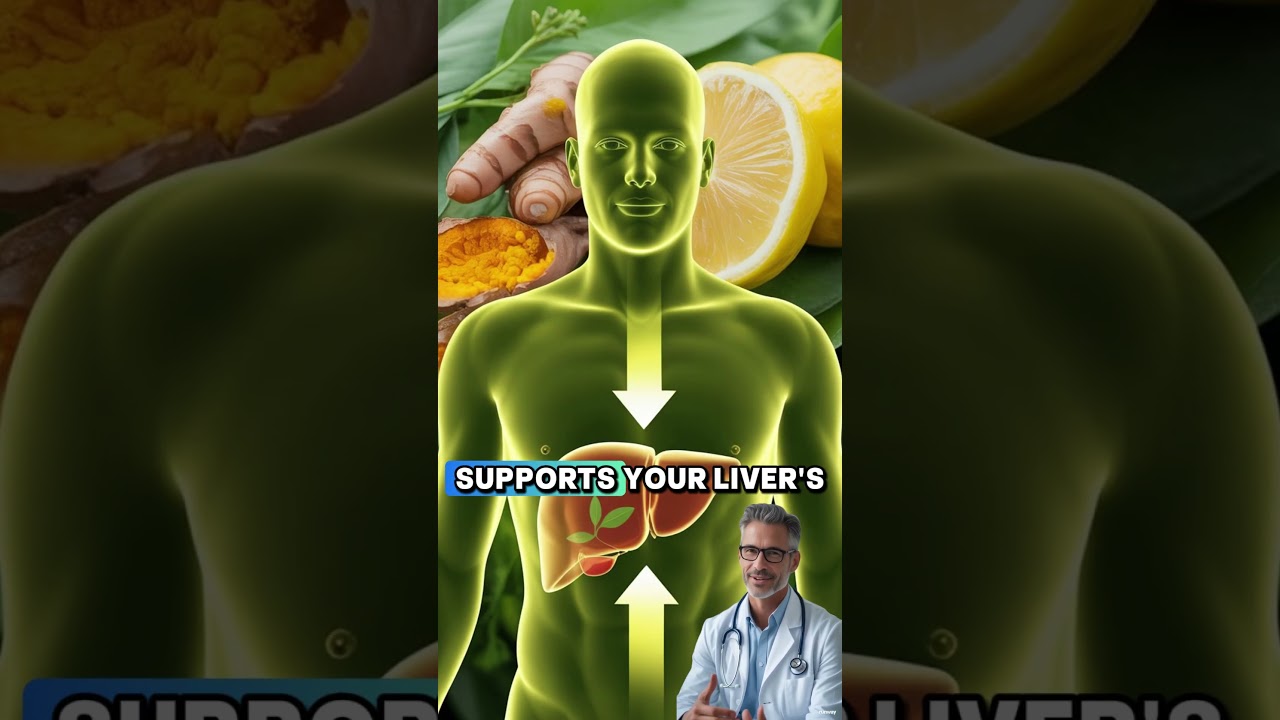 1 Drink That Cleans Your Liver Better Than Coffee! | Turmeric Lemon Water Detox